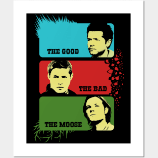 The Good The Bad The Moose Posters and Art